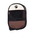 Kisállat kennel 74x74x43 cm barna, nagy kiszerelés (20 db)