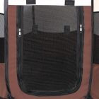 Kisállat kennel 74x74x43 cm barna, nagy kiszerelés (20 db)