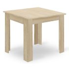 KAMI 80 cm asztal + 4 db MARK fehér szék