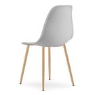 KAMI 80 cm asztal + 4 db MARK fehér szék