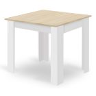 KAMI 80 cm fehér asztal + 4 db MARK fekete szék