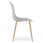 KAMI 80 cm kerek asztal + 4 db MARK fehér szék