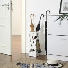 Esernyőtartó fehér, elegáns előszobai tároló – LUC49W