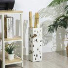 Esernyőtartó fehér, elegáns előszobai tároló – LUC49W