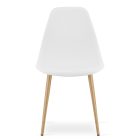 KAMI 80 cm kerek asztal + 4 db WAT szék fehér