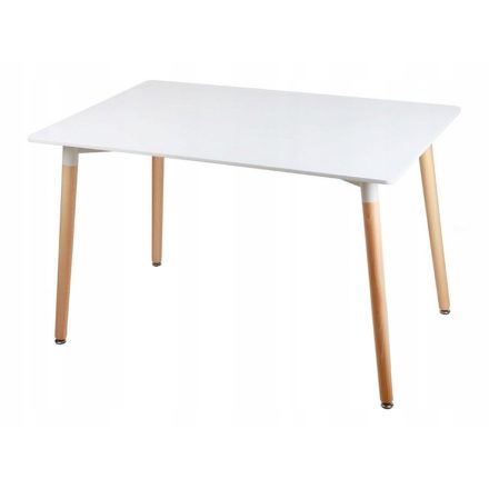 3319923 STÓŁ BERGEN  BIAŁY 120CM