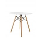 3319927 STÓŁ OSLO BIAŁY 70CM
