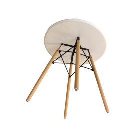 3319928 STÓŁ OSLO BIAŁY 80CM