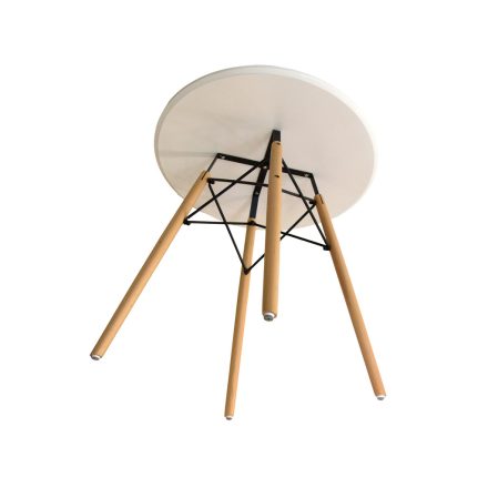 3319928 STÓŁ OSLO BIAŁY 80CM