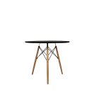 3340964 STÓŁ OSLO CZARNY 80CM