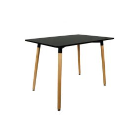 3354176 STÓŁ BERGEN CZARNY 140CM