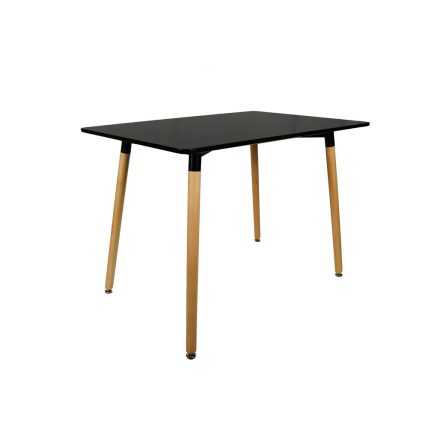 3354176 STÓŁ BERGEN CZARNY 140CM