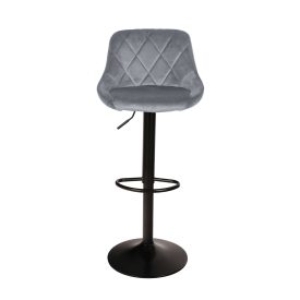 7308298 HOKER ROMA BLACK WELUR CIEMNY POPIEL