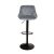 7308298 HOKER ROMA BLACK WELUR CIEMNY POPIEL