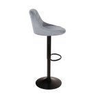 7308298 HOKER ROMA BLACK WELUR CIEMNY POPIEL