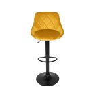 7318041 HOKER ROMA BLACK WELUR ZŁOTA