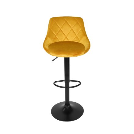 7318041 HOKER ROMA BLACK WELUR ZŁOTA