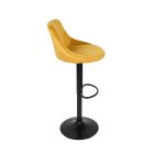 7318041 HOKER ROMA BLACK WELUR ZŁOTA