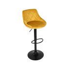 7318041 HOKER ROMA BLACK WELUR ZŁOTA