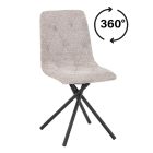 7327708 KRZESŁO LUNA RAVEN 30 CAPPUCINO