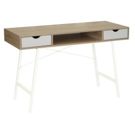 BIURKO NORDIC BIAŁY/SONOMA  3333338