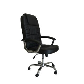 FOTEL BIUROWY OBROTOWY COMFORT CZARNY
