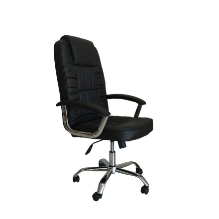 FOTEL BIUROWY OBROTOWY COMFORT CZARNY