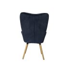 FOTEL SKANDYNAWSKI COZY USZAK NIEBIESKI 3323719