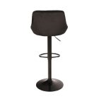 HOKER ROMA BLACK WELUR CZARNY 7308296