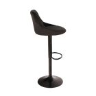 HOKER ROMA BLACK WELUR CZARNY 7308296