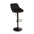 HOKER ROMA BLACK WELUR CZARNY 7308296