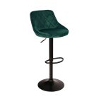 HOKER ROMA BLACK WELUR ZIELONY 7308297