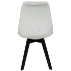 KRZESŁO MIA JASNY POPIEL BLACK 3340993