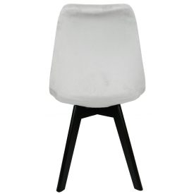 KRZESŁO MIA JASNY POPIEL BLACK 3340993