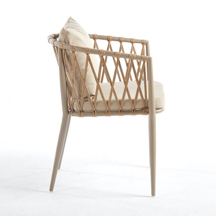 KRZESŁO OGRODOWE MADERA BEŻOWY