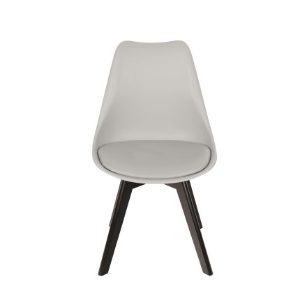KRZESŁO VEGAS BLACK SZARY 7309726