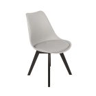 KRZESŁO VEGAS BLACK SZARY 7309726
