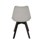 KRZESŁO VEGAS BLACK SZARY 7309726