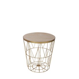ŁAWA KOSZ SPACE ZŁOTY 3323713
