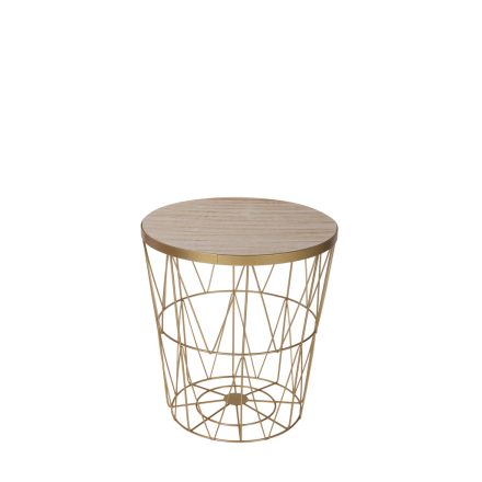 ŁAWA KOSZ SPACE ZŁOTY 3323713